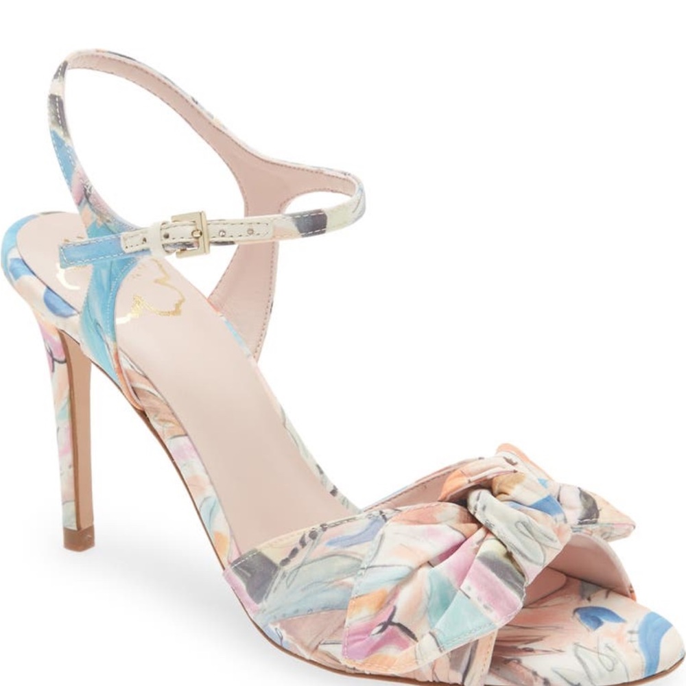 Ted baker Nestar floral heel sandals - 38 - Picture 1 of 5